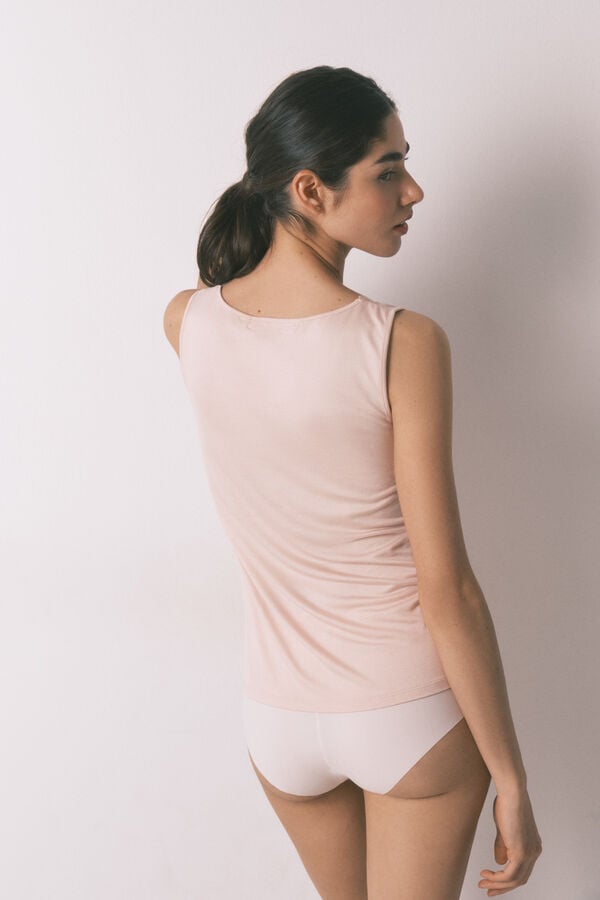 Women'secret Roze pletena vrlo mekana majica Roze