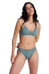 Roxy Braga de bikini brasile&ntilde;a lisa verde