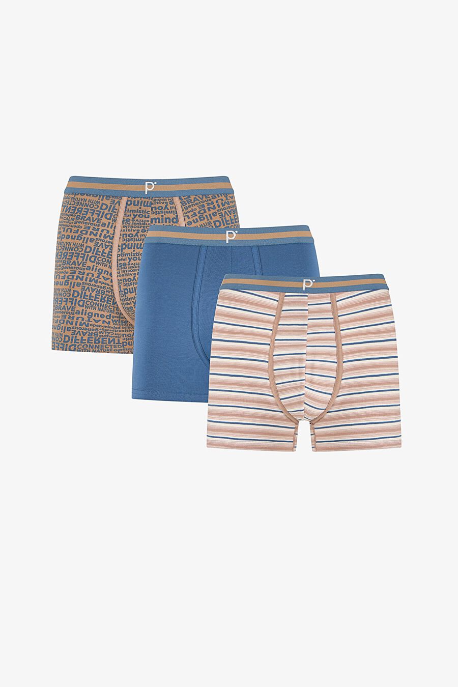 Pack 3 boxers estampados