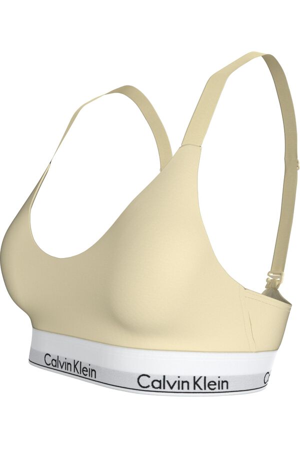 Calvin Klein Sujetador bralette logo amarillo