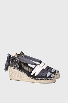 Toni Pons Lace-up espadrille - VIOLA-NE Schwarz