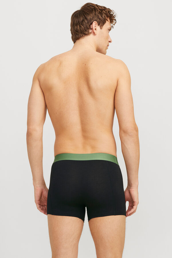 Jack & Jones Pack 3 boxers microfibra verde