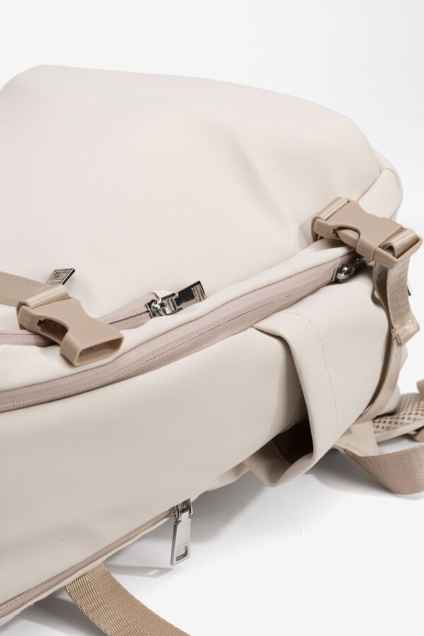 Vilanova Mochila Weekend Acolchada beige