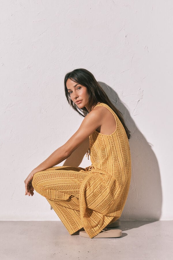 Women'secret &Scaron;arena heklana duga otvorena tunika Print