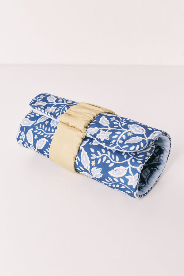Women'secret Plavi cvetni nakit na rolovanje Print