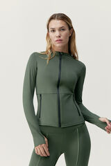 Born Living Yoga Jacket Ivet Jade Grey beige