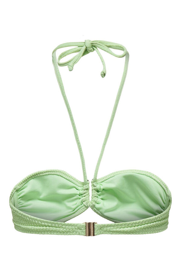 Womensecret Bandeau bikini top zöld