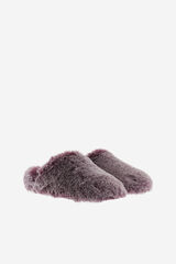 Victoria Victoria Norte fur slippers Bordo