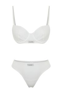 Trendyol Conjunto de roupa interior canelado