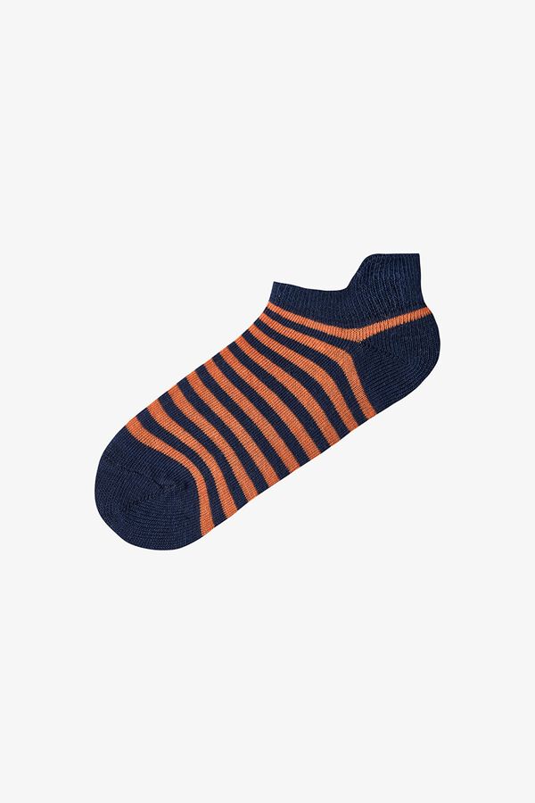 Penti Pack 4 calcetines cortos rayas azul