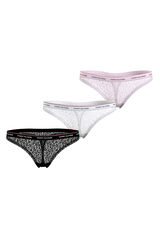 Tommy Jeans Pack de 3 tangas Logo printed