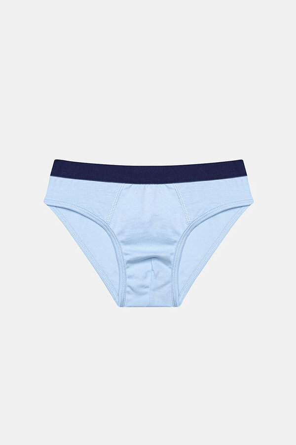 Penti Calzoncillo slip para ni&ntilde;o, pack de 5 unidades azul