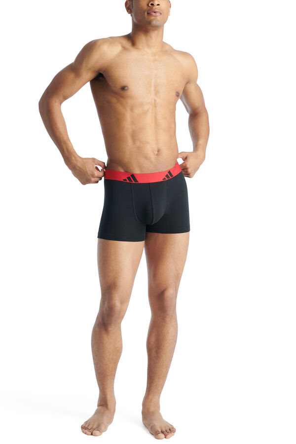 Adidas Pack 3 b&oacute;xers algod&oacute;n Active Flex  azul