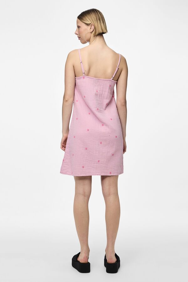Womensecret Strappy dress with star motif Roze