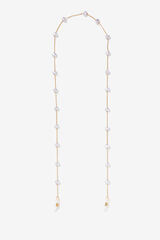 Vilanova Glasses chain with pearls printed