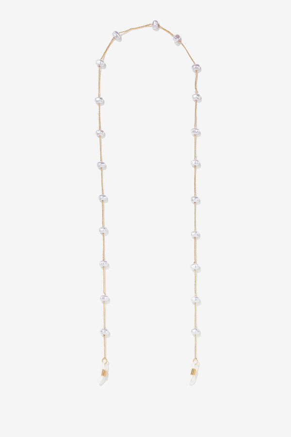 Vilanova Glasses chain with pearls printed