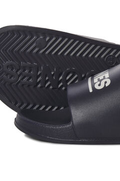 Jack & Jones Chinelo de pala com logo em contraste