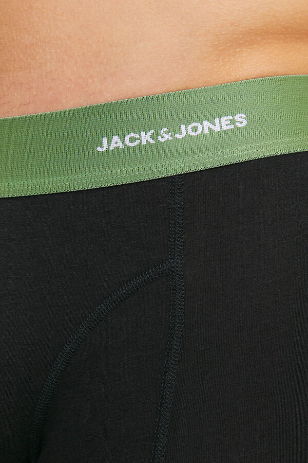 Jack & Jones Pack 3 boxers microfibra verde