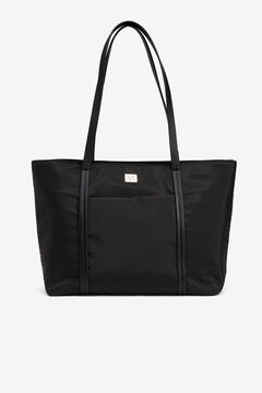 Vilanova Bolso Shopper Acolchado negro