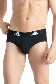 Adidas Pacote com 3 cuecas Active Flex de algod&atilde;o