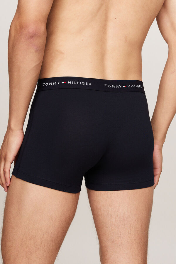 Tommy Jeans 3-pack of boxers with colourful waistbands printed