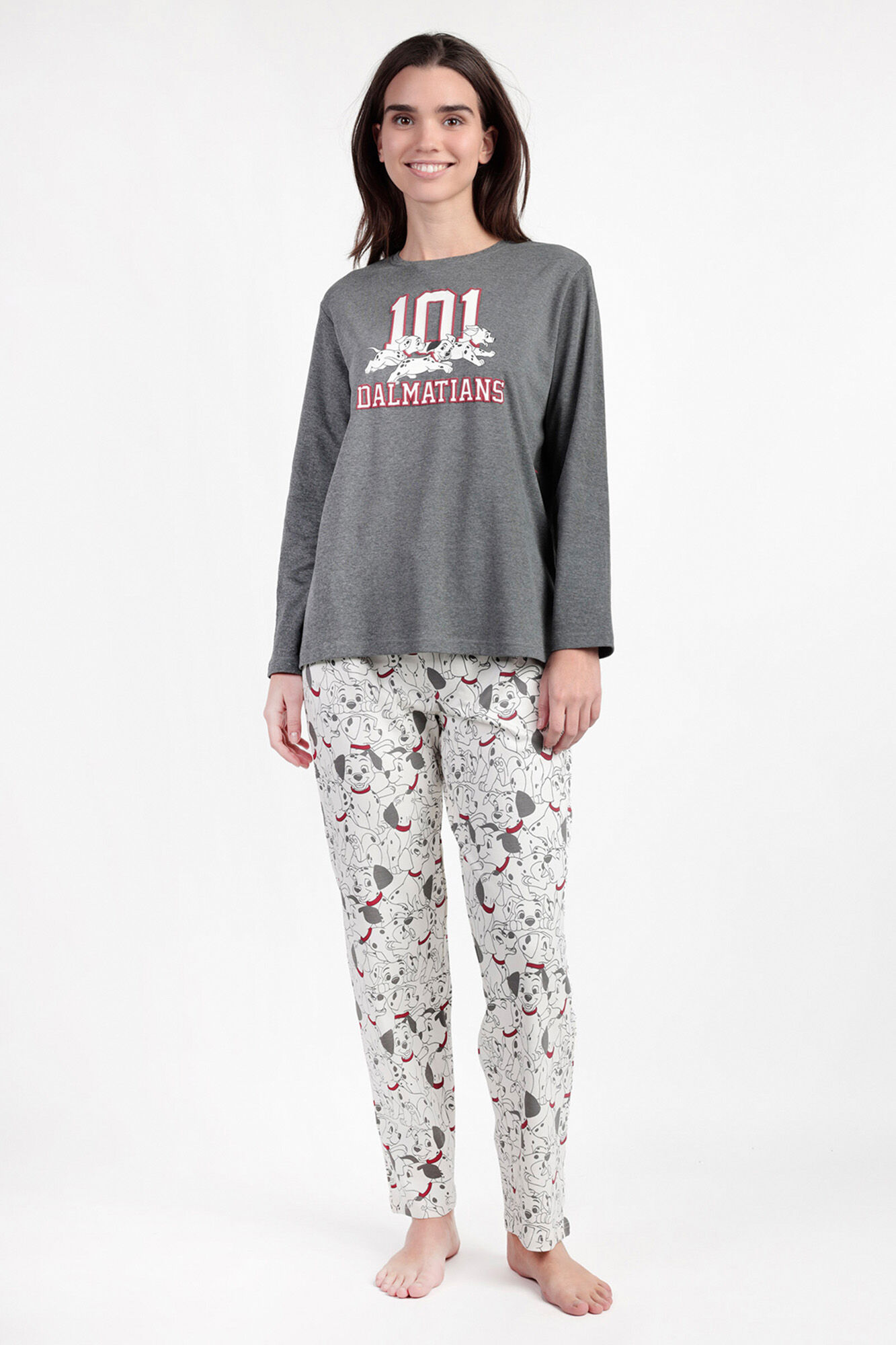 Admas Pijama comprido 101 D&aacute;lmatas para mulher