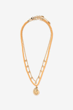 Vilanova Collar doble dorado elegante