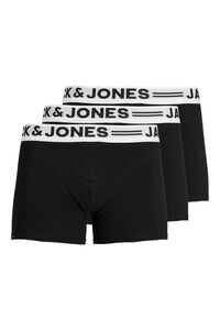 Jack & Jones Pack 3 b&oacute;xers algod&oacute;n