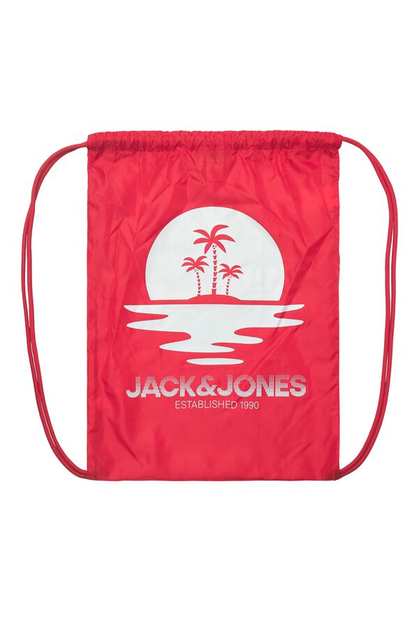 Jack & Jones Pack ba&ntilde;ador con accesorios rojo