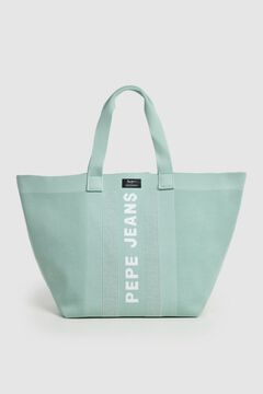 Pepe Jeans Bolso shopper de malla t&eacute;cnica