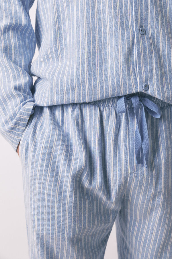 Women'secret Muška pidžamana pruge od 100% pamuka Print