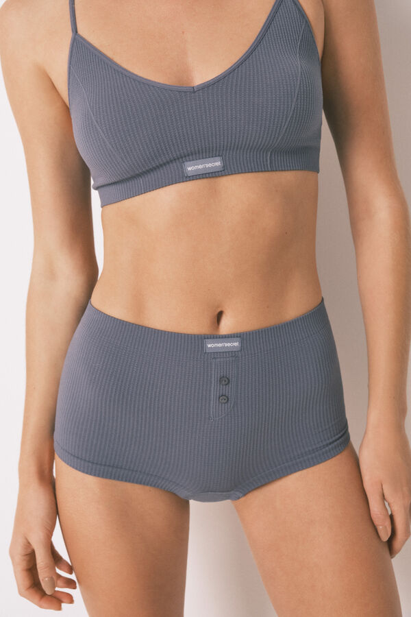 Women'secret Svetloplave bokserice bez šavova Plava