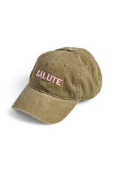 Pieces Cap with message Braon
