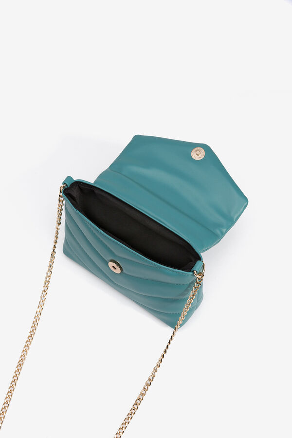 Vilanova Puffer Crossbody bag Tirkizna
