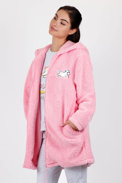 Mr. Wonderful Mr.Wonderful Unicorn Women's Bathrobe pink