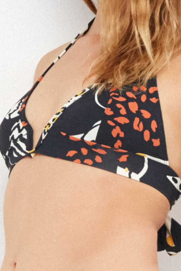 Gisela Top bikini s američkim izrezom i uzorkom S uzorkom