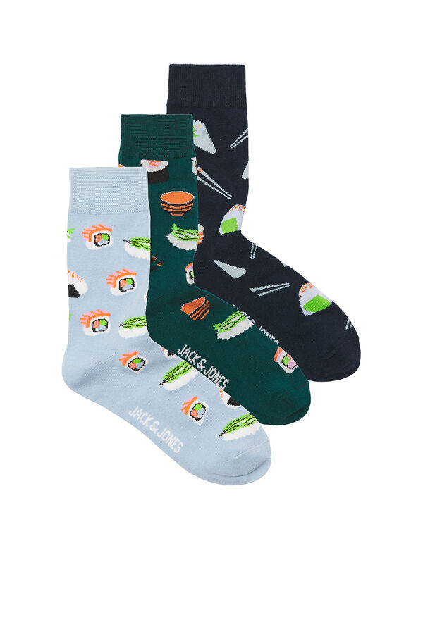 Jack & Jones 3er-Pack Sushi-Socken Blau