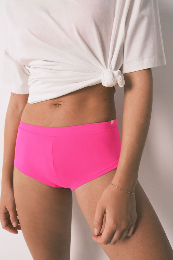 HI&BYE Roze bokserice donji deo bikinija Fuksija