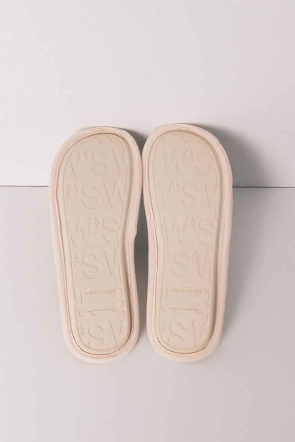 Women'secret Grogu prugaste sobne papuče Narandžasta