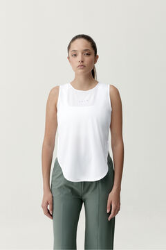 Born Living Yoga Camiseta deportiva Caliope blanco roto