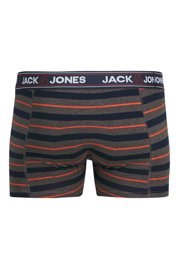 Jack & Jones Pack 3 b&oacute;xers de algod&atilde;o azul