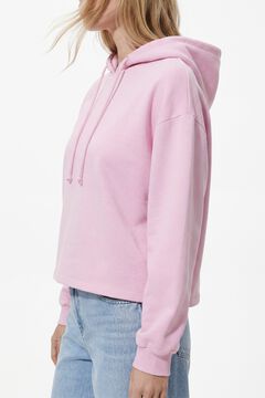 Pieces Sweatshirt b&aacute;sica com capuz