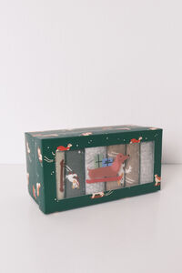 Women'secret Paket od 6 dugih pamučnih čarape za pse  