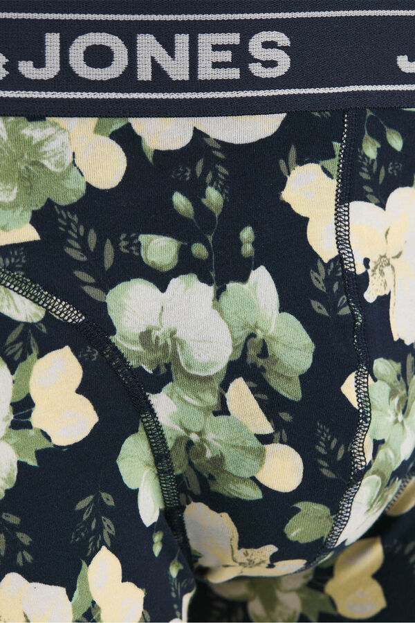 Jack & Jones Pack 3 boxers estampados negro