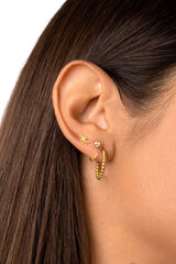 Singularu Gold Rayo Single Earring printed