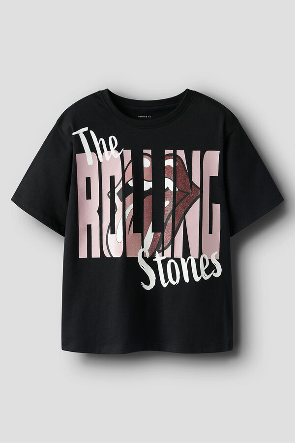 Name it T-shirt Rolling Stone preto