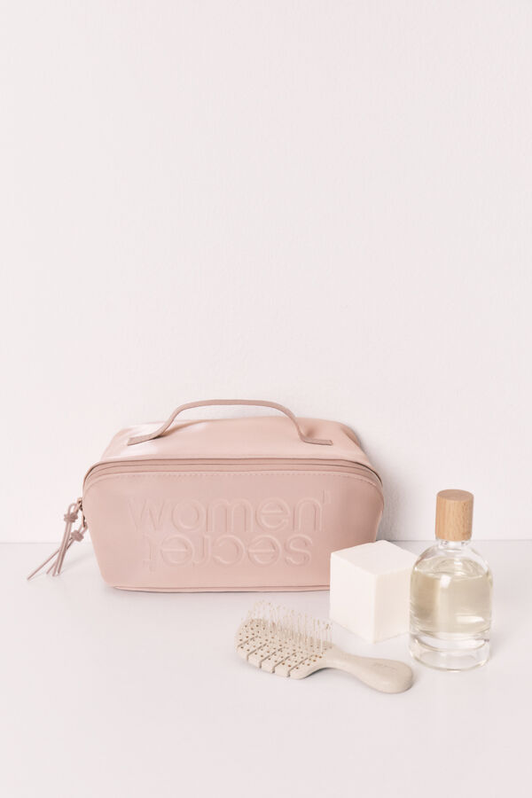 Women'secret Braon gumeni srednji neseser Boja Kože