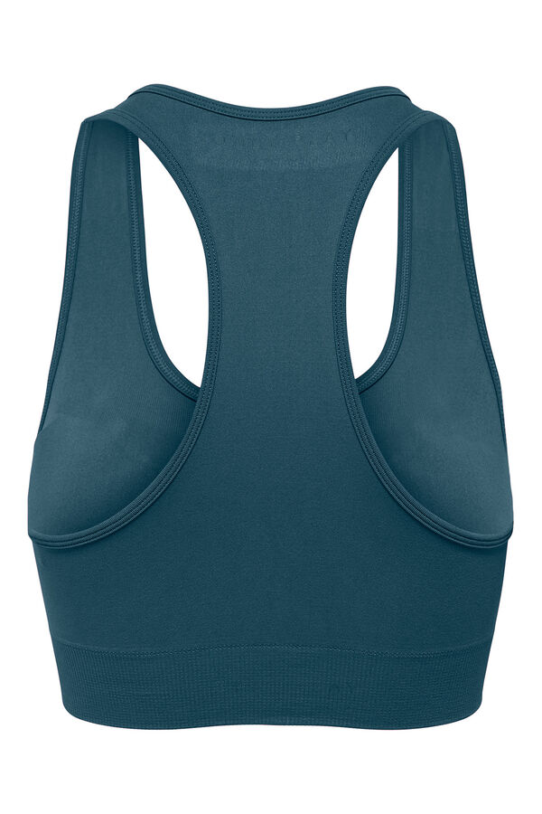 Only Play Seamless sports bra . blue