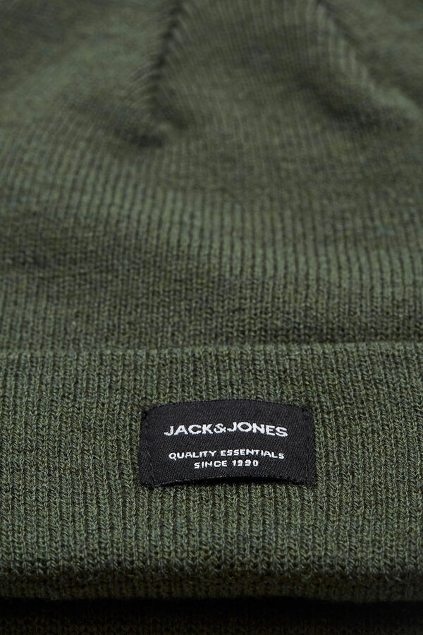 Jack & Jones Gorro logo verde