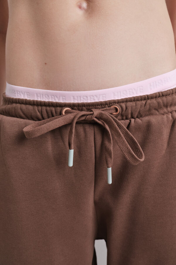 HI&BYE Paket od 3 brazilske gaće u plavoj, beloj i ružičastoj boji Print